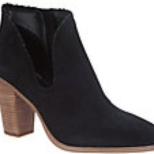 Vince Camuto Perforated Suede Booties - Fernlee
